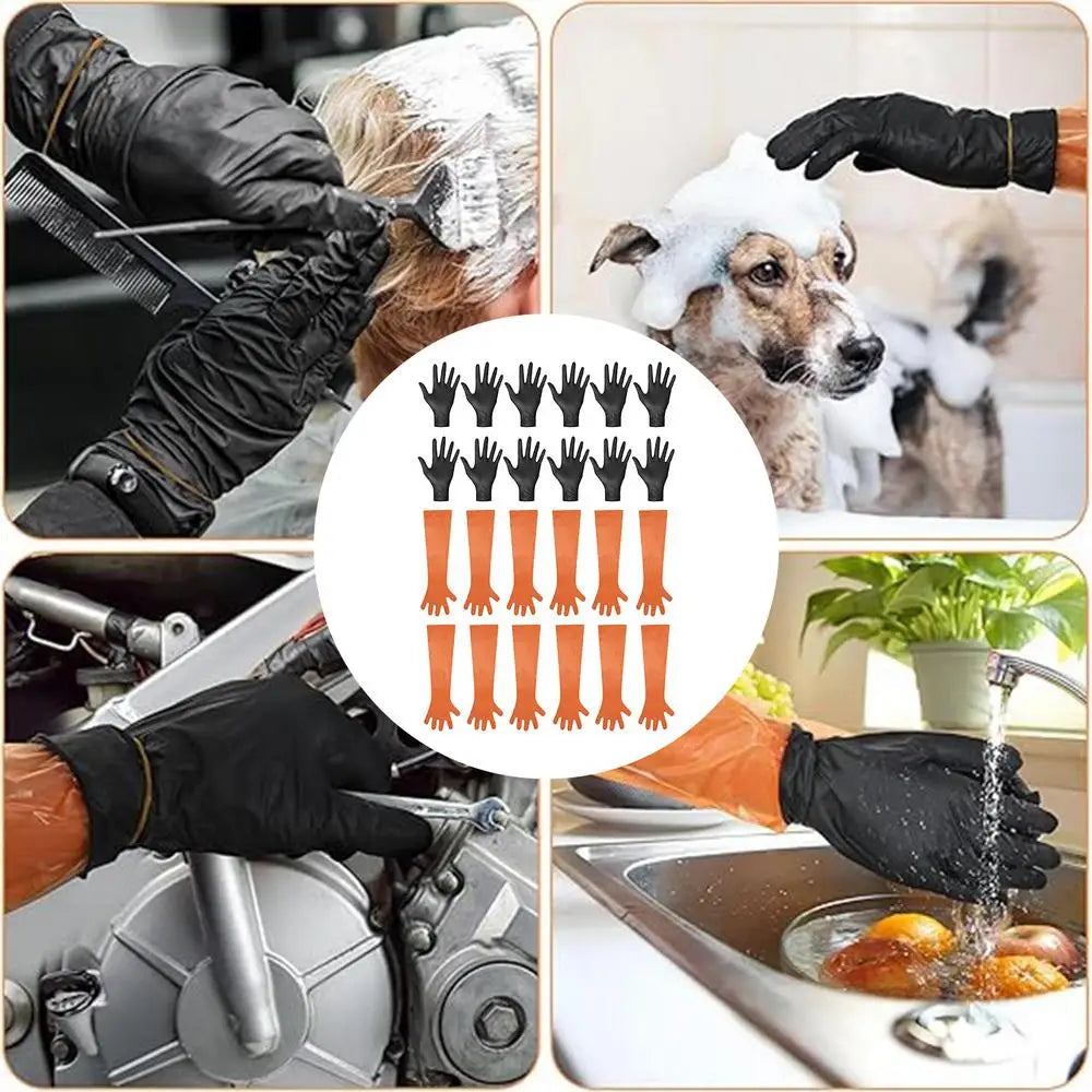 Disposable Outdoor Animal Cleaning Gloves set Multipurpose.