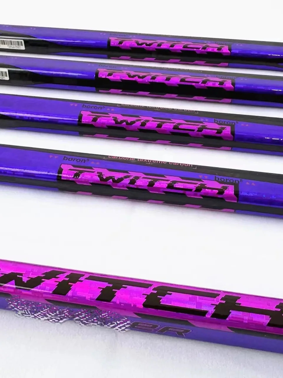[2-Pack] TWITCH Ice Hockey Sticks Ultra-Light Carbon Fiber  P92 And P28 Ice Hockey Stick.