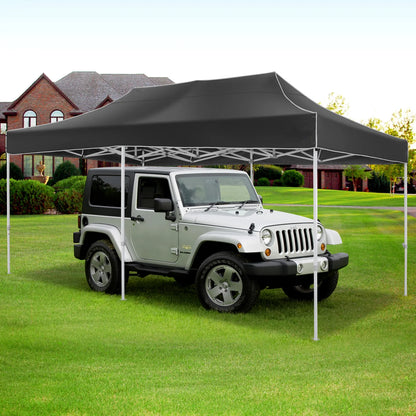 10x20 Heavy Duty Pop Up  Commercial Instant Canopy with Roller Bag, Party Tent Waterproof.