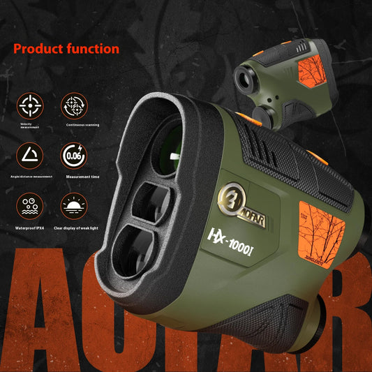 Hunting Rangefinder Up to 1000 Yards, Laser Range Finder with Bow Hunting Mode