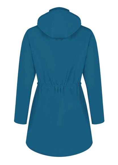 Waterproof Windbreaker Jacket Women's Softshell Fleece Lined Coat.