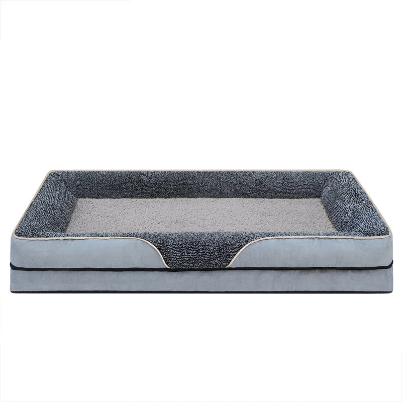 An oversized dog bed removable washable for all seasons, pet bed sofa.