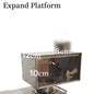 Camping Wood Stove Firewood Stainless Steel With Side Panels.