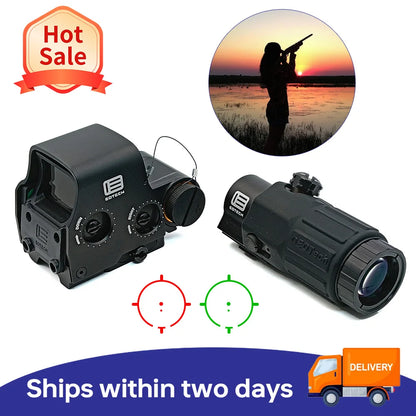 558+G43 Holographic Collimator Sight 558+G33/G45 Red Dot Optic Sight W/20mm Rail .