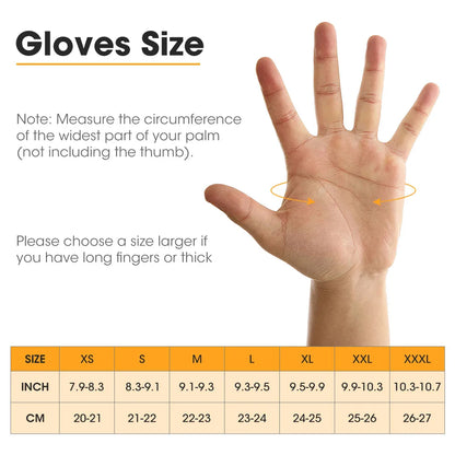 Winter Gloves Heating Hand Warmer Electric Thermal Gloves Waterproof.