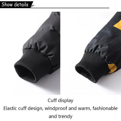 Winter Men Outdoor Windbreak Brand Removable Hooded Jacket.