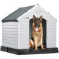 Durable Waterproof Plastic Dog House for Small to Large Sized Dogs.