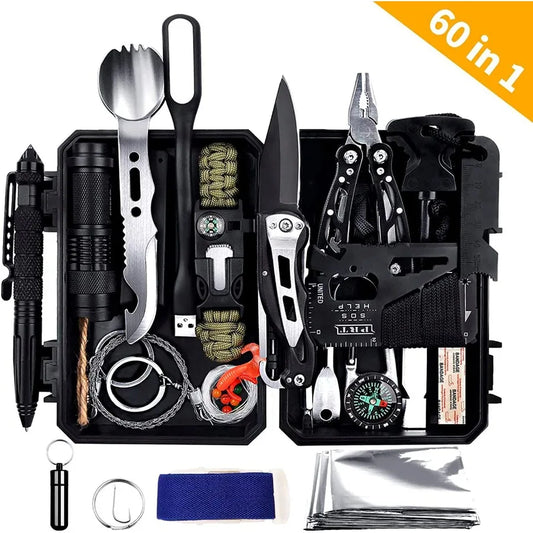 ANTARCTICA Emergency Survival Gear Kits 60 in 1.