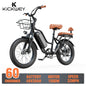 Electric Bike for Adults 20'' 1500W Peak Ebike, Up to 50 Miles 32MPH.