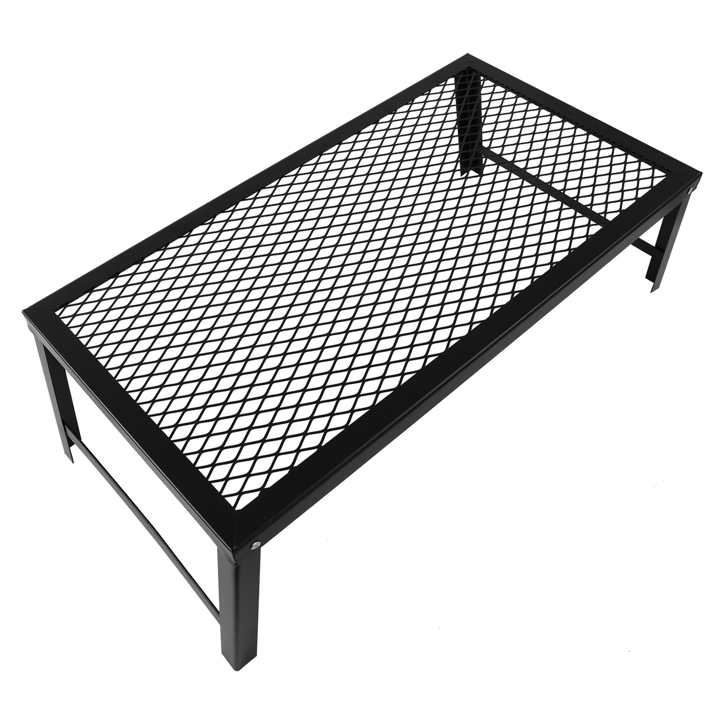 Folding Grill Rack Portable Barbecue Net Table BBQ.