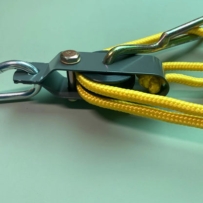 Stainless Steel Gambrel & Hoist Pulley Lifting System.