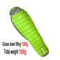 Oversized Mummy Goose Down Sleeping Bag .