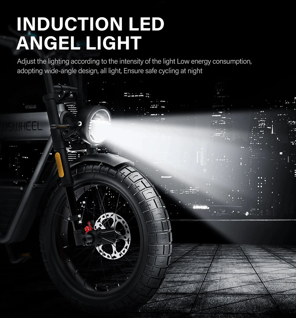 Electric Bike CT20S 2000W 60V 27.5AH Electric Motor bike Fat Tire .