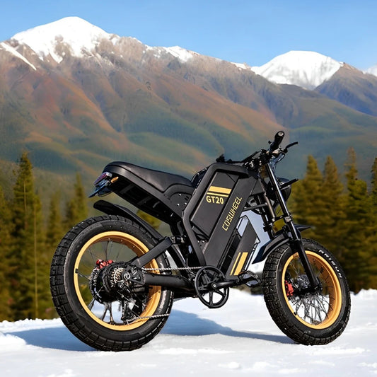 Electric bike for Adult 2000W 60V Off-Road Motorcycle 20Inch.