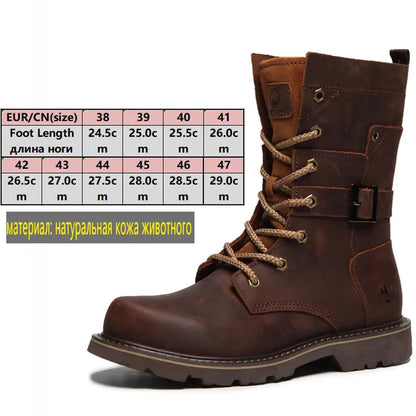 Hiking shoes Men waterproof hunting Boots .