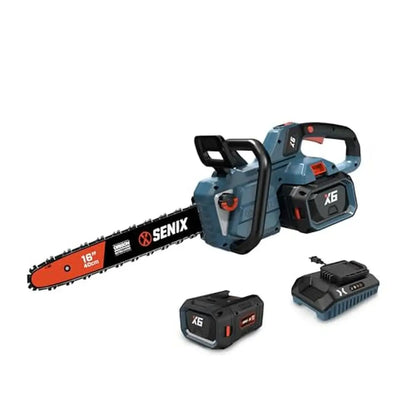 60V Max Brushless Chainsaw with Oregon Bar and Chain