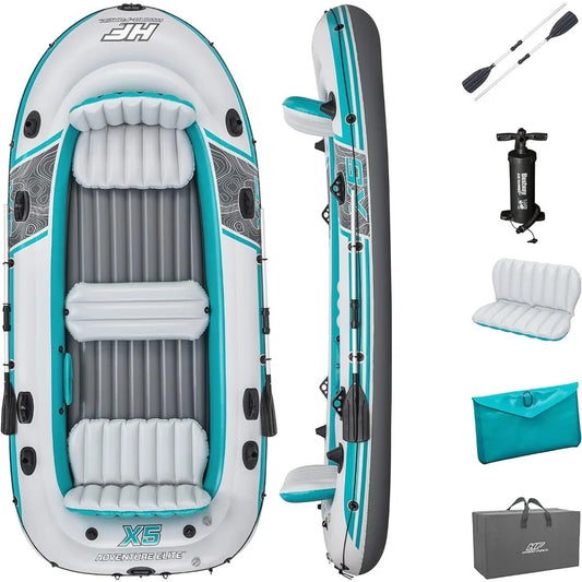 Hydro-Force Inflatable Raft Set