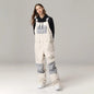 Mens Ski Pants Ski Bib Pant Overalls Women Ski Jumpsuit Winter Outdoor Windproof Waterproof.