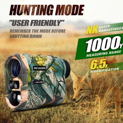 REVASRI Hunting Laser Rangefinder 1000 Yards