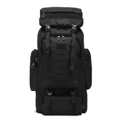 80L Tactical Backpacks, Outdoor Survival Bags 600D Oxford Cloth.