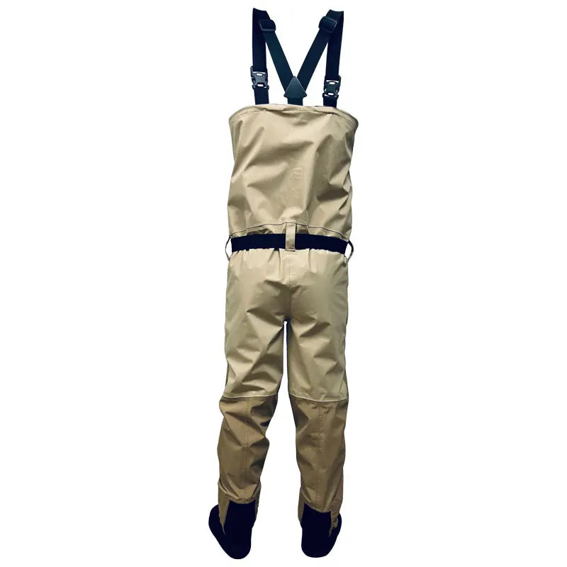 Men's Stocking foot Chest Waders with Front Zipper.