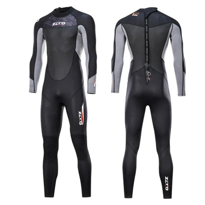 1.5mm 3mm Men Wetsuit Neoprene Scuba Diving Suit One-piece Zipper.