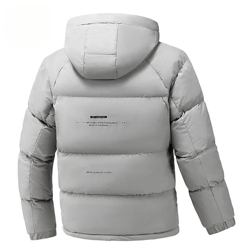 Men's Winter Windproof Casual Hooded Jacket .