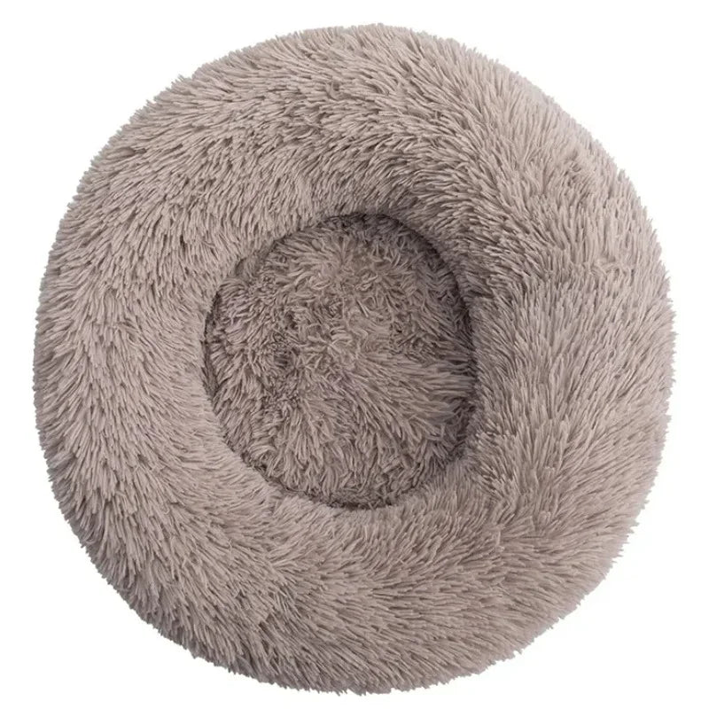40-90cm Round Pet Bed for Large Dog Bed Super Soft Cat Bed Medium Dog House Winter Warm Sleeping.