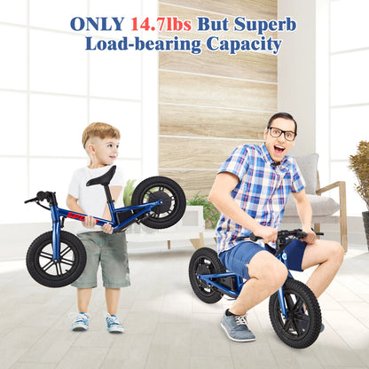 Electric Bike For Kids Ages 3-5 Years Old Kids 24V 100W.
