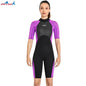 2mm Diving Suit Short Sleeve Warm Wetsuit.