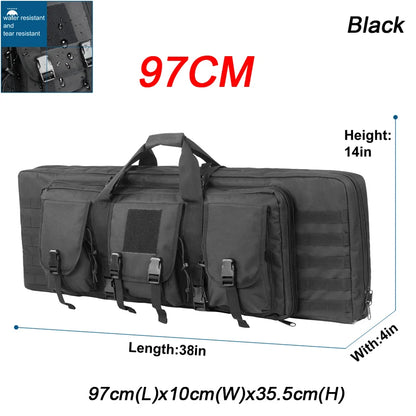 32 38 42 Inch Double Rifle Bag, Gun Case Rifle, Long Gun Bag .