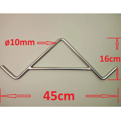 Stainless Steel Gambrel & Hoist Pulley Lifting System.
