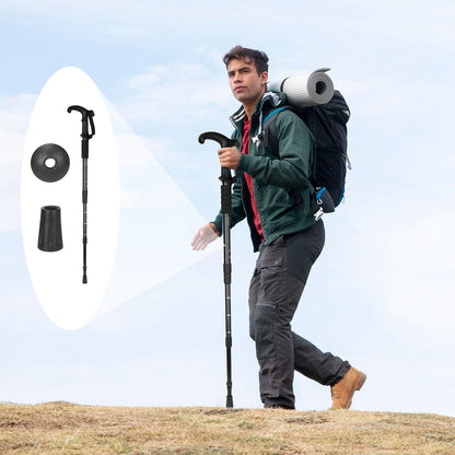 Hiking Stick Trekking Poles Mountaineering Telescopic Stick.