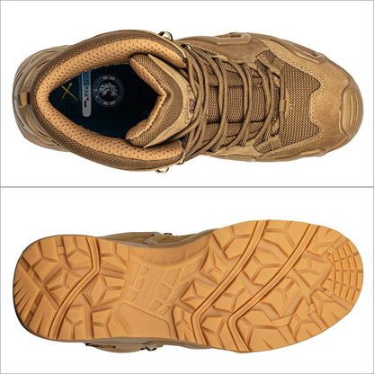 Hiking shoes Men waterproof hunting Boots .