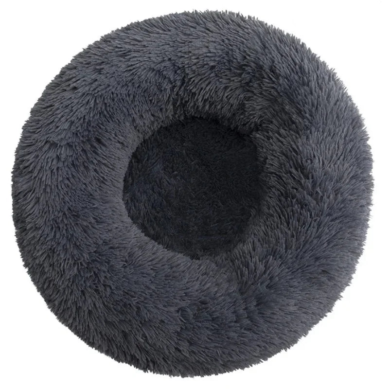 40-90cm Round Pet Bed for Large Dog Bed Super Soft Cat Bed Medium Dog House Winter Warm Sleeping.