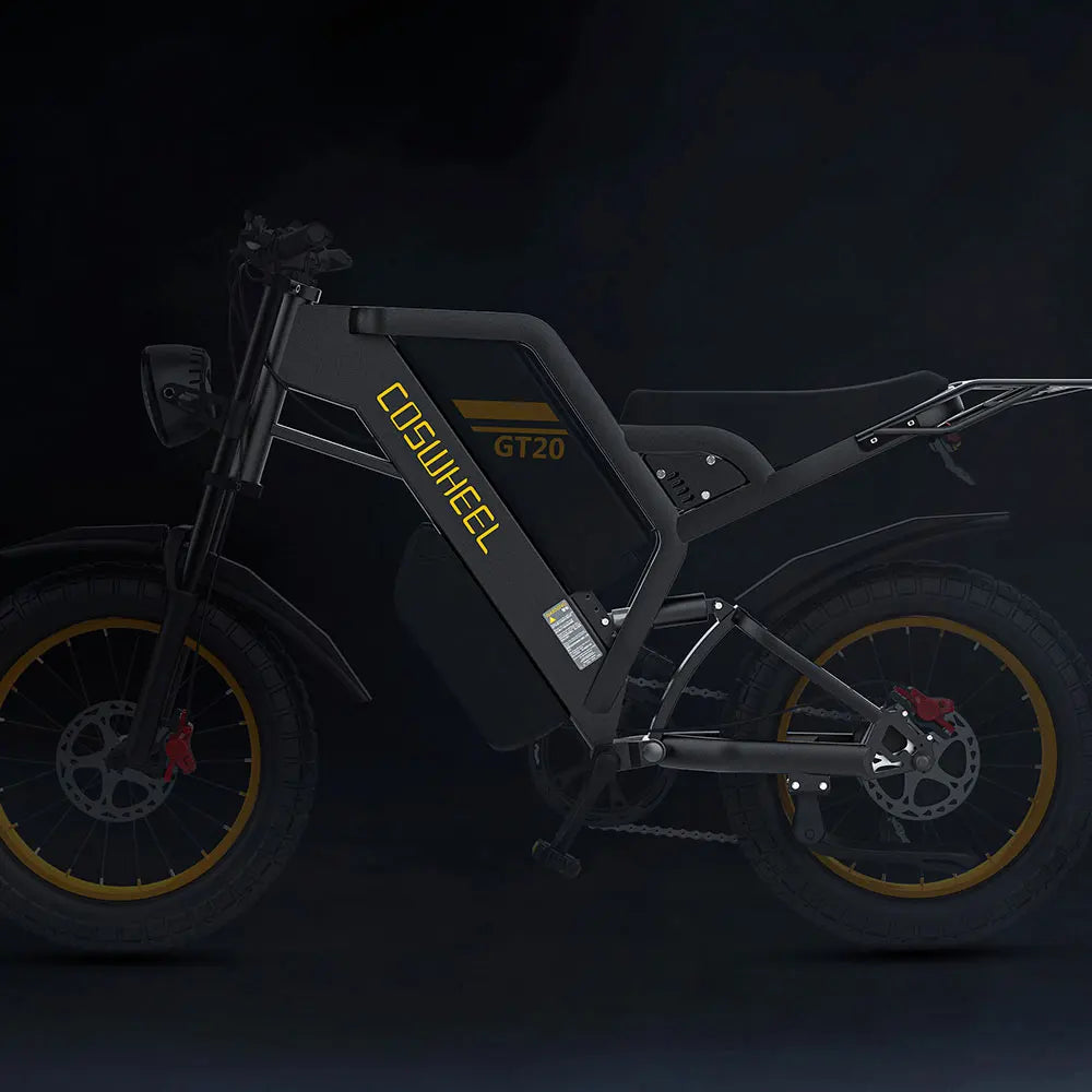 Electric bike for Adult 2000W 60V Off-Road Motorcycle 20Inch.
