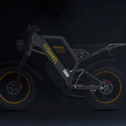 Electric bike for Adult 2000W 60V Off-Road Motorcycle 20Inch.