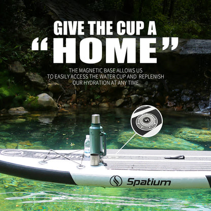 Spatium Inflatable Stand Up Paddle Board with SUP Accessories, Anti-Slip EVA Deck, 11’5’’ Inflatable Paddle Boards for Adults