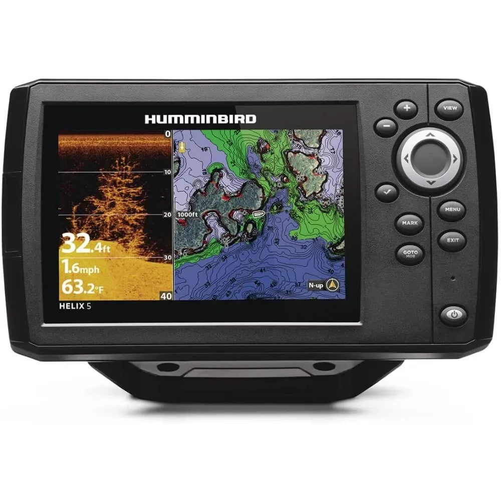HOME-411670-1 Helix 5 Chirp DI GPS G3 Fish Finder shed
