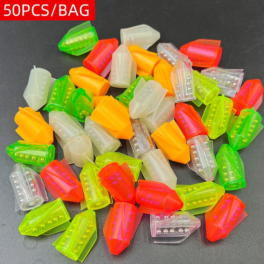 50PCS/BAG Mixed colors Fishing gear accessories,