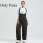New Ski Pant Solid Snow  Women Windproof Waterproof Snow Pants.