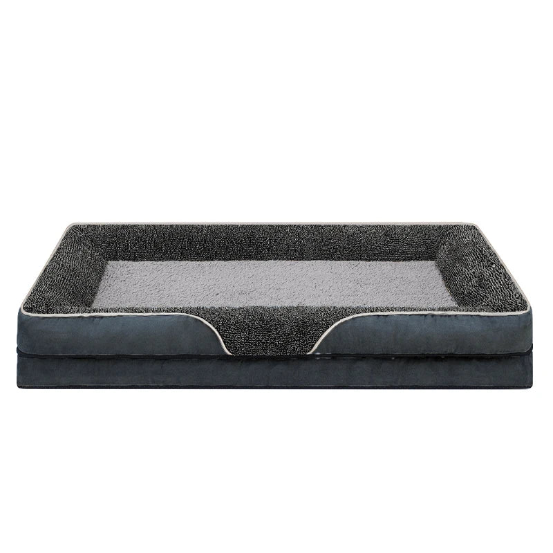 An oversized dog bed removable washable for all seasons, pet bed sofa.