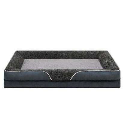 An oversized dog bed removable washable for all seasons, pet bed sofa.