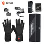 Rechargeable Thermal Electric Heated Gloves Touch Screen Waterproof.
