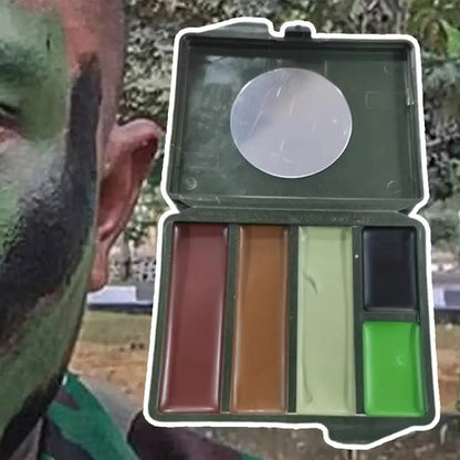 5 Colors Face Paint Camouflage Oil.