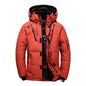 Men White Duck Down Parkas -20 Degree Winter Jacket Men's.