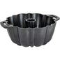 Lodge Legacy Series - Seasoned Cast Iron Fluted Cake Pan with Assist Handles.