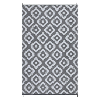 Outdoor Rug Plastic Straw Rug Waterproof Rug Reversible Outdoor Floor Mat.