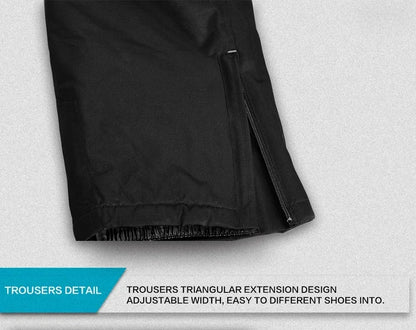 New Thermal Winter Skiing Down Jacket Ski Suit Men Snowboard pants Warm Snowmobile Clothing.