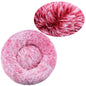 40-90cm Round Pet Bed for Large Dog Bed Super Soft Cat Bed Medium Dog House Winter Warm Sleeping.